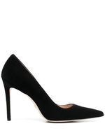 Stuart Weitzman escarpins en cuir à bout pointu 105 mm - Noir