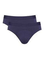 Sloggi - 2p Brief - Ever Soft Men - Indigo Blauw - thumbnail