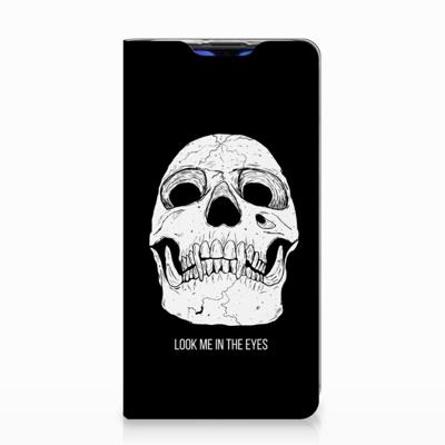 Mobiel BookCase Huawei P30 Skull Eyes