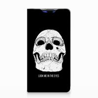 Mobiel BookCase Huawei P30 Skull Eyes