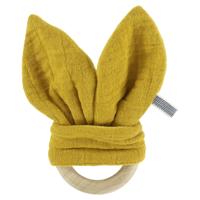 Trixie Bijtring Bliss Mustard Junior 17 Cm Katoen Geel