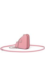 Prada pochette pour smartphone en cuir Saffiano - Rose - thumbnail