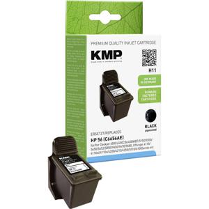 KMP Inktcartridge vervangt HP 56, C6656AE Compatibel Zwart H11 0995,4561