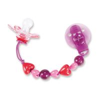 Difrax Fopspeen Ketting Hartjes