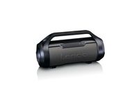 Lenco SPR-070BK Bluetooth luidspreker AUX, FM radio, USB, Spatwaterdicht, SD Zwart - thumbnail