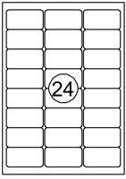 Etiket Quantore 63.5 x 33.9 mm 2400 stuks