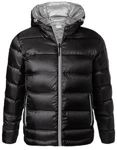 James+Nicholson JN1152 Heren Hooded Down Jacket