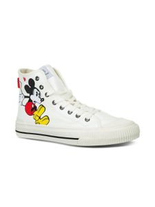 Moa Kids baskets montantes Mickey Mouse - Blanc