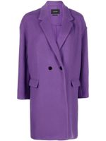 ISABEL MARANT manteau Efegozi à boutonnière croisée - Violet