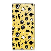 Mobiel BookCase Samsung Galaxy S24 Plus Punk Geel - thumbnail