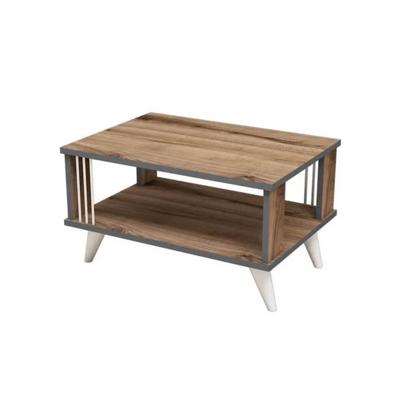 Homemania Salontafel Nicol 70x50x40 cm walnootkleurig