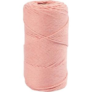 Creativ Company Macrame Koord Roze, 198m