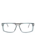 Cazal lunettes de vue à monture rectangulaire 6031 - Gris - thumbnail