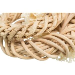 TRIXIE LUFFARING MET ROTAN-EN MAÏSBLAD RING NATUREL 13X13 CM