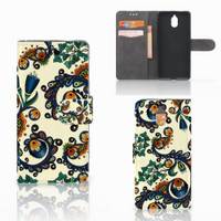 Wallet Case Nokia 3.1 (2018) Barok Flower