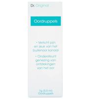 Dr Original Oordruppels Lidocaine (7g)