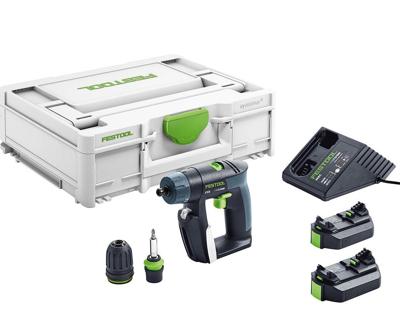 Festool CXS 2.6-Plus 1300 RPM Zonder sleutel 900 g Zwart, Blauw Festool CXS 2.6-Plus 1300 RPM Zonder sleutel 900 g Zwart, Blauw