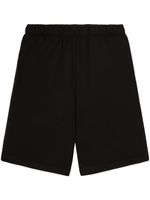 AMBUSH short de sport en coton à taille élastiquée - Noir