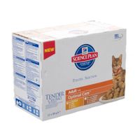 Hills Sc.plan Feline Adult Multip. Poultry 12x85g - thumbnail