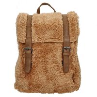 Enrico Benetti Fluffy Teddy Rugzak Camel - thumbnail