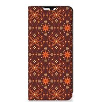 Samsung Galaxy A33 5G Hoesje met Magneet Batik Brown - thumbnail