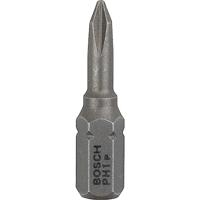 Bosch 2607001506 Bits 3ST PH Kruisjes. Bit Gr.0 x H 25 mm PH1. 25 mm, 25 Stuk