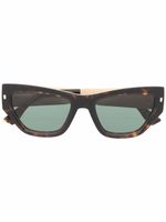 DSQUARED2 EYEWEAR lunettes de soleil à monture papillon - Marron - thumbnail