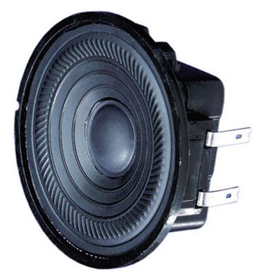 Visaton K 50 WP - 50 Ohm 2 inch 5 cm Mini-luidspreker 2 W 50 Ω Zwart Kunststof membraan, Vochtbestendig, UV-bestendig
