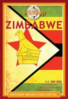 Wegenkaart - landkaart Zimbabwe | Infomap - thumbnail