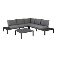 Exotan La Vida Loungeset - Aluminium/Antraciet