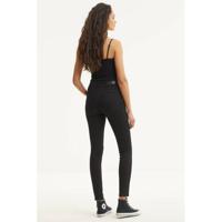 VERO MODA mid waist skinny jeans VMTANYA black