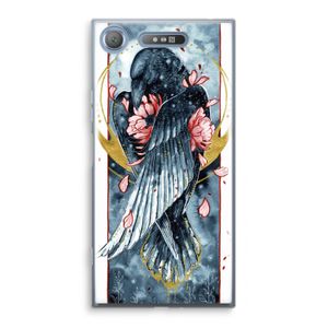 Golden Raven: Sony Xperia XZ1 Transparant Hoesje