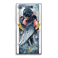 Golden Raven: Sony Xperia XZ1 Transparant Hoesje - thumbnail