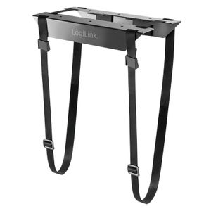 LogiLink PC-houder Onder tafel EO0009 Zwart Belastbaar tot=10 kg