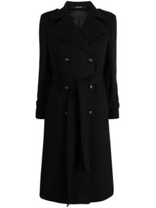 Tagliatore trench à boutonnière croisée - Noir