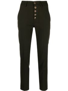 DONDUP pantalon court à coupe slim - Vert