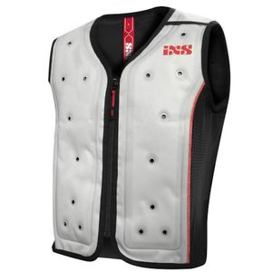 IXS Bodycool Dry jas, Koelvesten en verkoelende onderkleding , Grijs