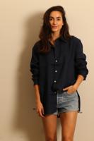 Ralph Lauren blouse Blauw maat L Katoen 211892370005 - thumbnail