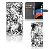 Telefoonhoesje met Naam Samsung Galaxy Xcover 6 Pro Skulls Angel