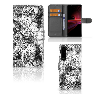 Telefoonhoesje met Naam Sony Xperia 1 III Skulls Angel