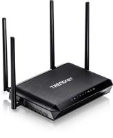 TRENDnet TEW-827DRU AC2600 MU-MIMO, draadloze gigabit router, uitgerust met beamforming antennes, ideaal voor extreme 4K streaming en gaming