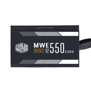 Cooler Master MWE 550 Bronze 230V V2 power supply unit 550 W 24-pin ATX ATX Zwart