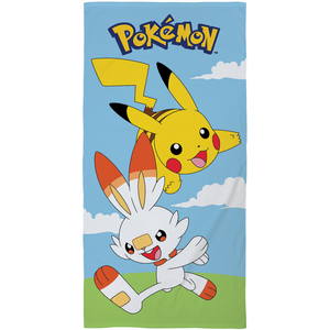 Pokémon Strandlaken Scorbunny - 70 x 140 cm - Katoen