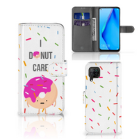 Huawei P40 Lite Book Cover Donut Roze