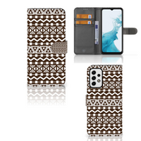 Samsung Galaxy A23 Telefoon Hoesje Aztec Brown