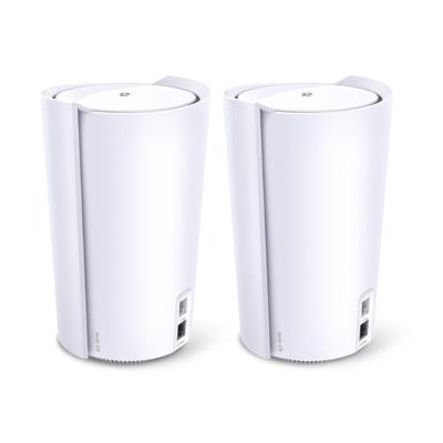 TP-LINK Deco X90 (2-pack) Tri-band (2.4 GHz / 5 GHz / 5 GHz) Wi-Fi 6 (802.11ax) Wit Intern TP-LINK Deco X90 (2-pack) Tri-band (2.4 GHz / 5 GHz / 5 GHz) Wi-Fi 6 (802.11ax) Wit Intern