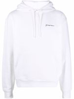 Jacquemus hoodie Le Sweatshirt Brodé - Blanc