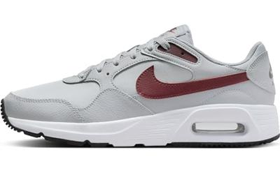 Nike Heren Air Max Sc Sneakers, Pure Platinum/Dark Team Red, 43 EU, Pure Platinum Dark Team Red, 43 EU