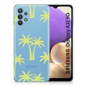 Samsung Galaxy A32 5G TPU Case Palmtrees