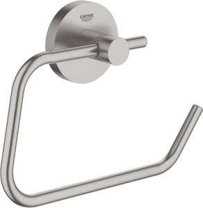 Grohe Essentials toiletrolhouder zonder klep supersteel